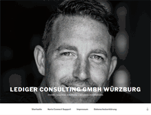 Tablet Screenshot of lediger-consulting.de